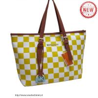 michael kors jet set checkerboard groot geel bakken Amsterdam Boutique 26hwp179